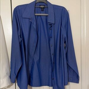 Women’s Lands End button down No Iron Oxford.  New, washed but never worn